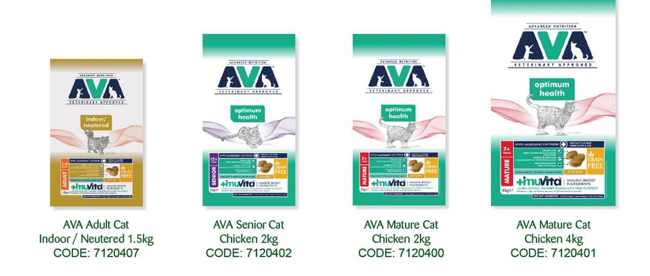 ava indoor cat food