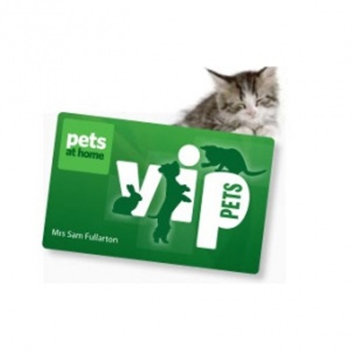 pets at home vip lost card