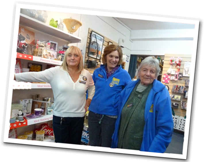 Our charity shop brilliant staff