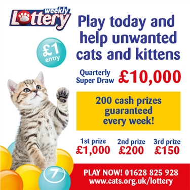 Cats Protection Lottery E Cats Protection Lottery E