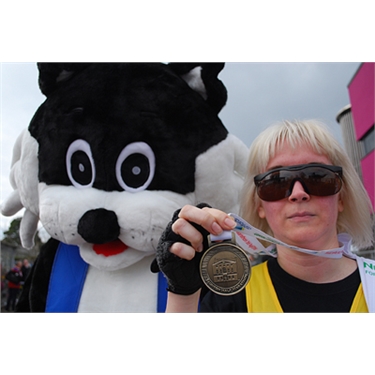 Louise completes Half Marathon Louise completes Half Marathon