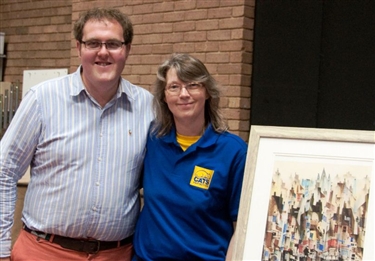 First-ever North Brum branch charity auction raises almost £4K