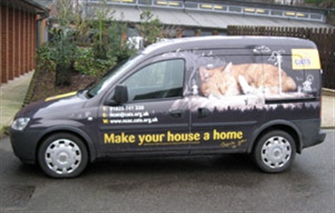 Home visiting at Cats Protection