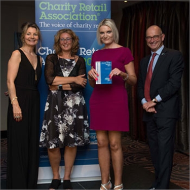 Cats Protection are big winners at the tenth annual Charity Retail Awards