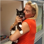 George reunited with his owner after five years George reunited with his owner after five years