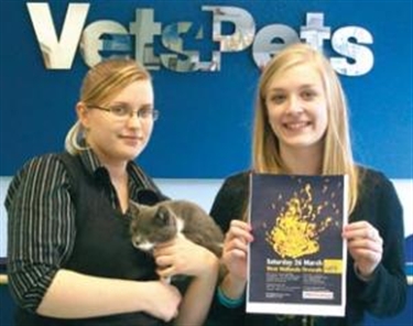 Daredevil volunteers firewalk to raise funds for us!