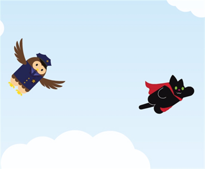 SuperCat screen saver