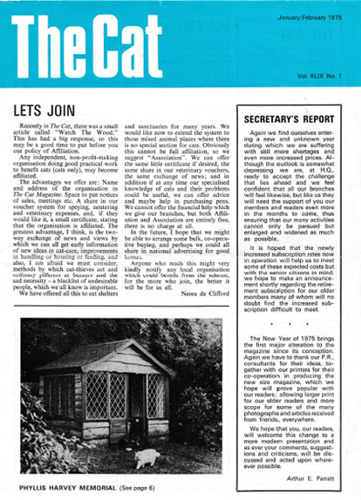 The Cat magazine January 1975
