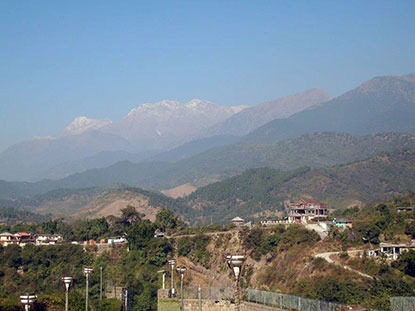 Lesser Himalaya Range in India