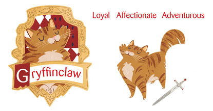 Gryffinclaw cat house crest