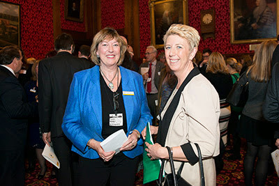 Cats Protection Chair Heather McCann and Angela Smith MP