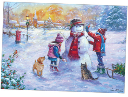 snowman jigsaw puzzle