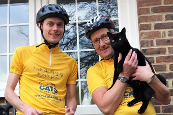 Grieving cat inspires 750 mile charity bike ride