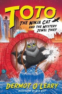 Toto the Ninja Cat and the Mystery Jewel Thief book cover