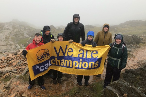 Snowdon trek marks safe return of in-person fundraising events