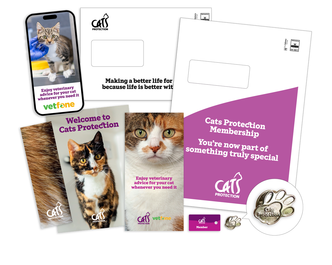 Become a member | Support us by joining Cats Protection