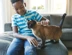 Boy With Cat Istock 1338729346