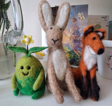 Devon Cat Centre's Needle Felting Workshop
