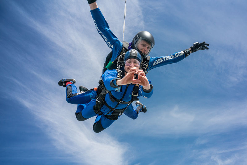 Skydiving