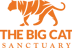 The Big Cat Sanctuary logo. An illustration of a tiger with text saying The Big Cat Sanctuary