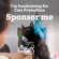 A black cat and the text 'I'm fundraising for Cats Protection. Sponsor me. Fundraising in aid of' and the Cats Protection logo