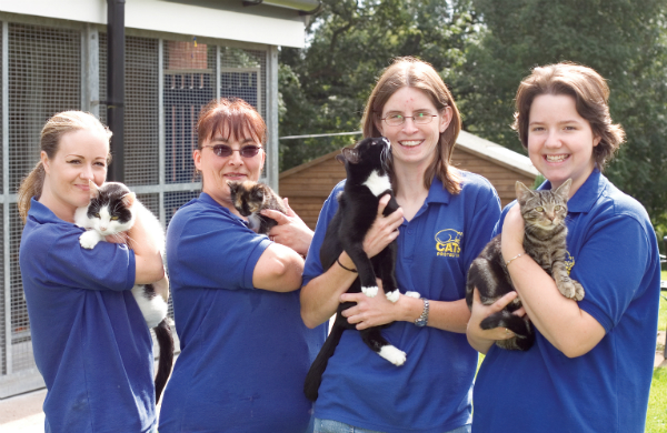 Cats Protection staff