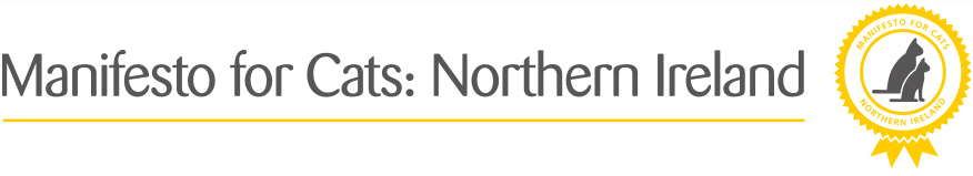 manifesto for northern ireland cats protection