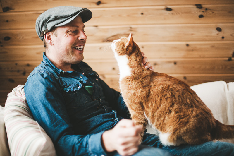 Man and his cat