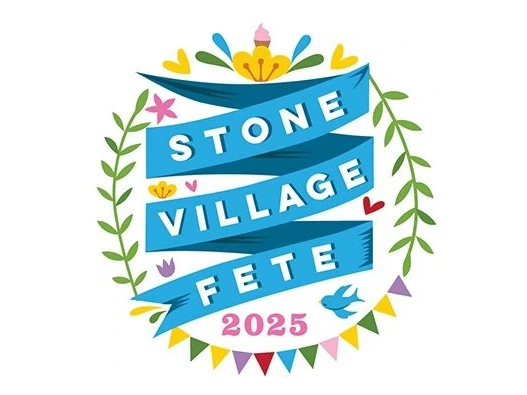 Stone Village Fete Bank Holiday Monday 26th May 2025 from 12 to 4pm