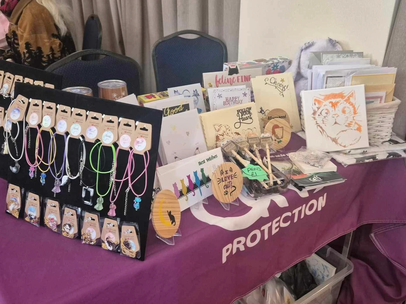 Look out for Cats Protection Swale at the Minster Village Fayre