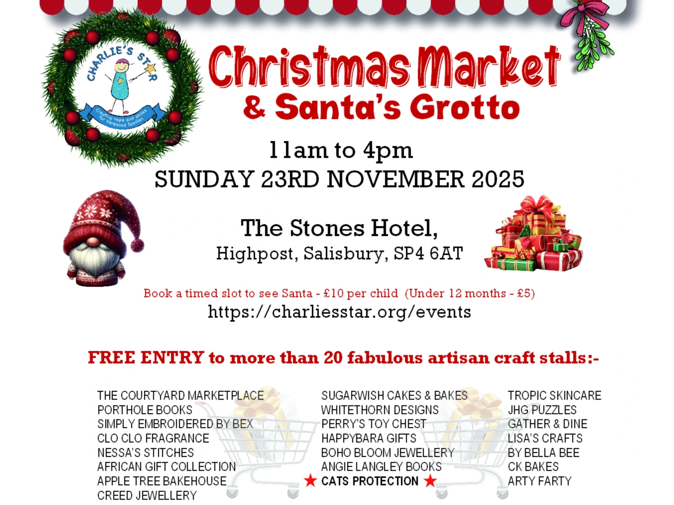 Charlies Star Christmas Market 🎅