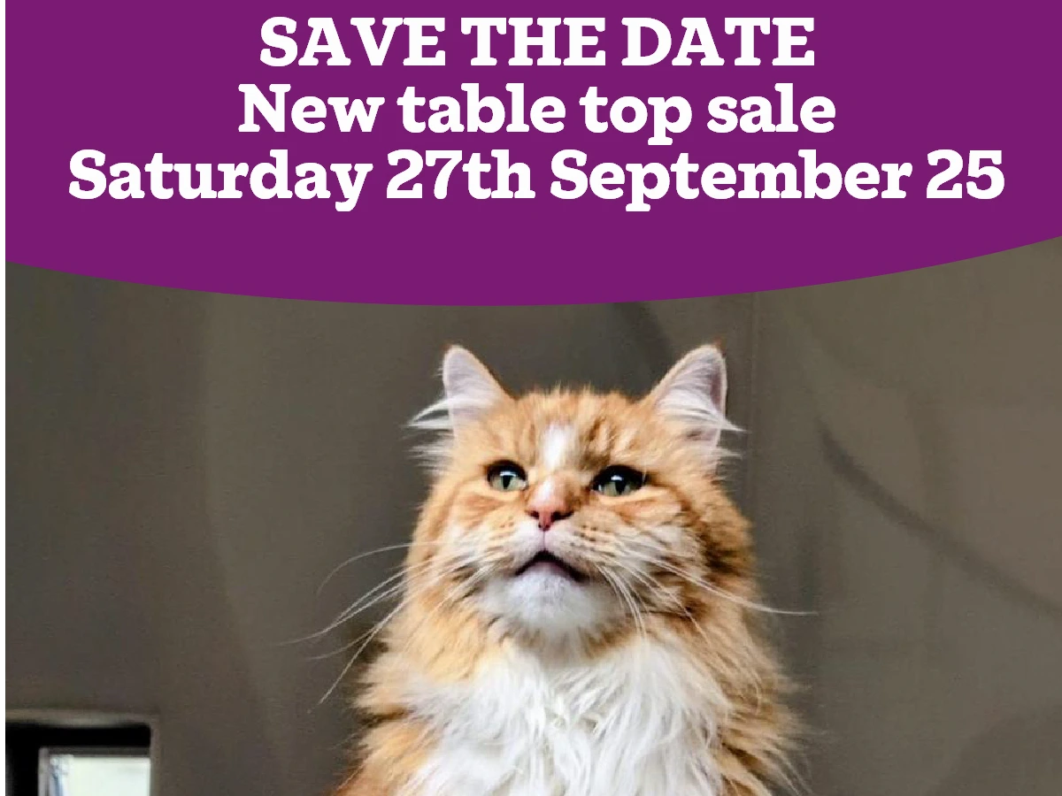 Table Top Sale NEW DATE