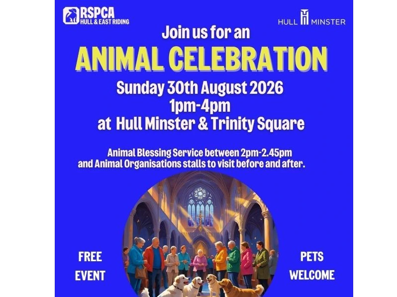 Cat Protection Joins the 2026 Animal Celebration & Blessing Service at Hull Minster
