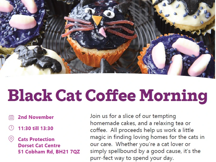 Black Cat Coffee Morning 2025