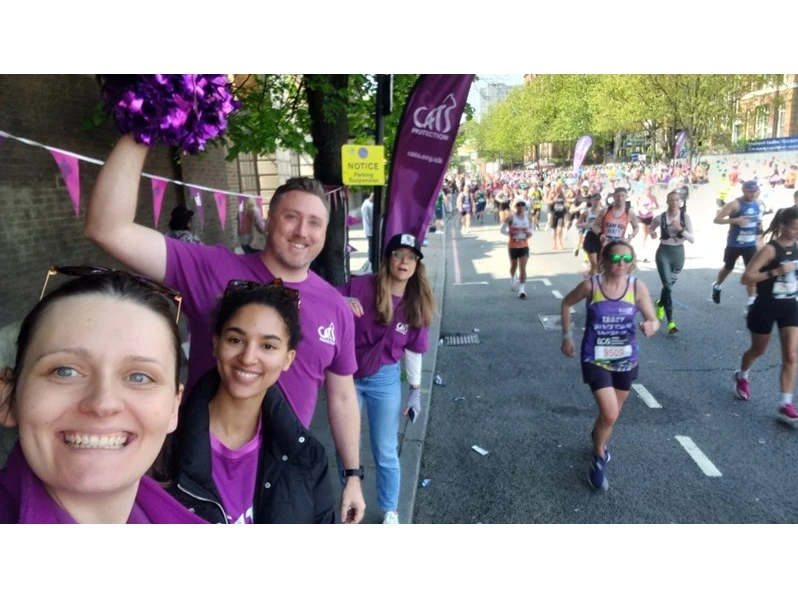 Col is running the London Marathon in aid of our branch!