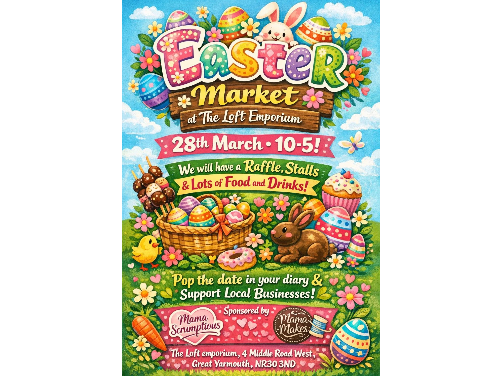 Easter Market at The Loft, Great Yarmouth