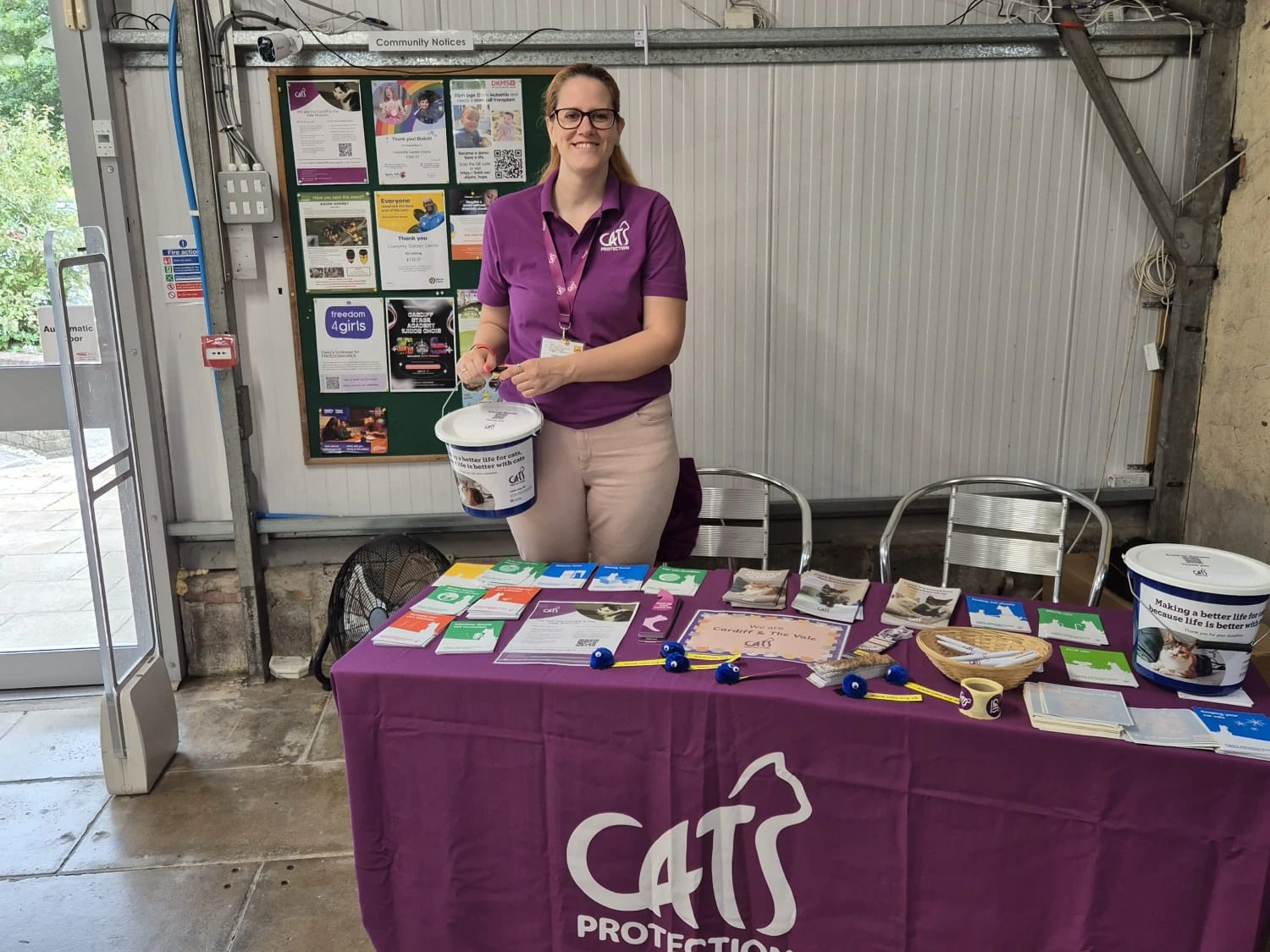 Community Collection Day at Caerphilly Garden Centre