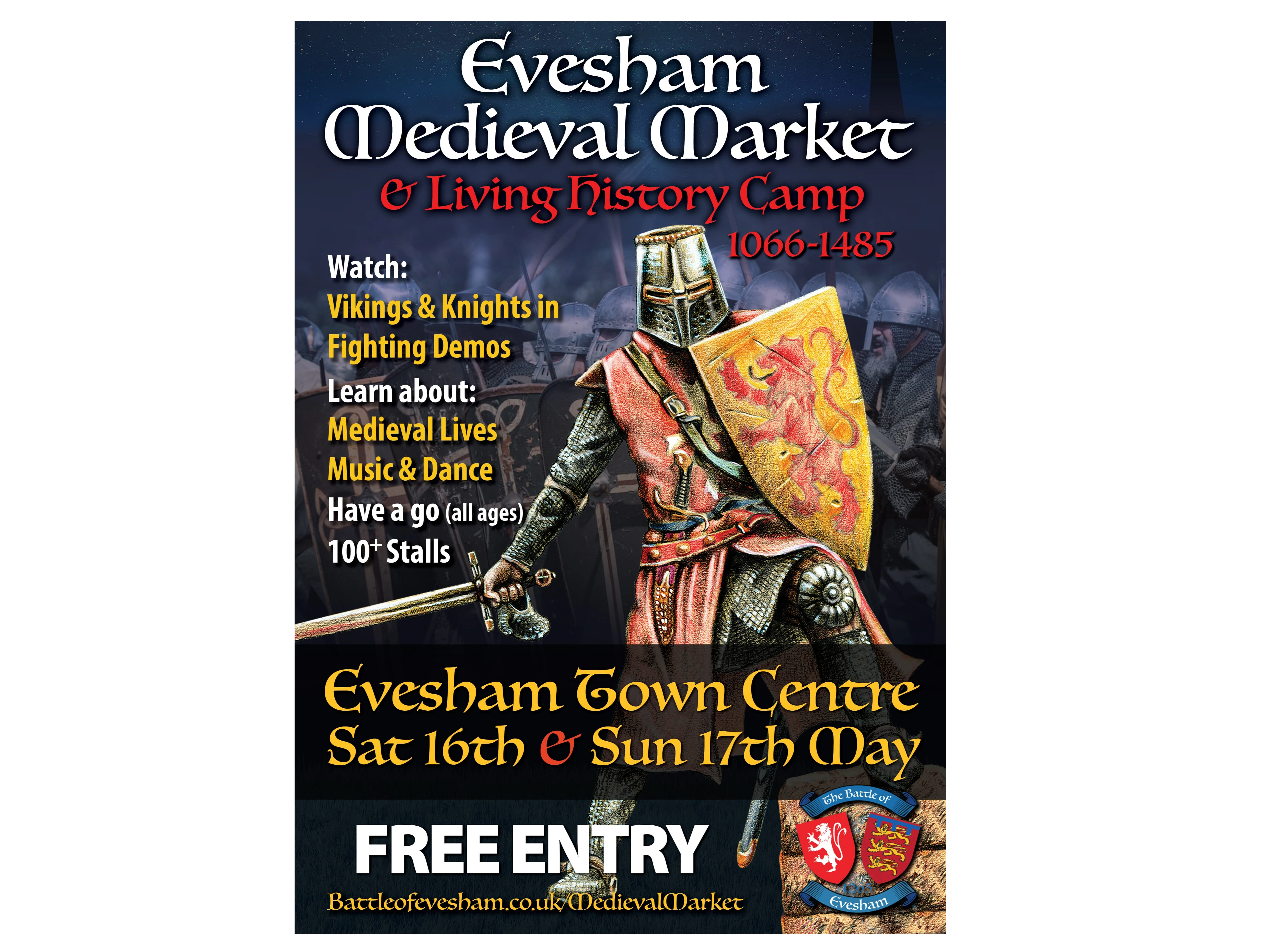 Battle of Evesham Medieval Market