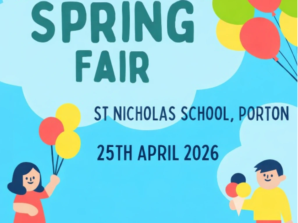St Nicholas School Spring fayre, Porton