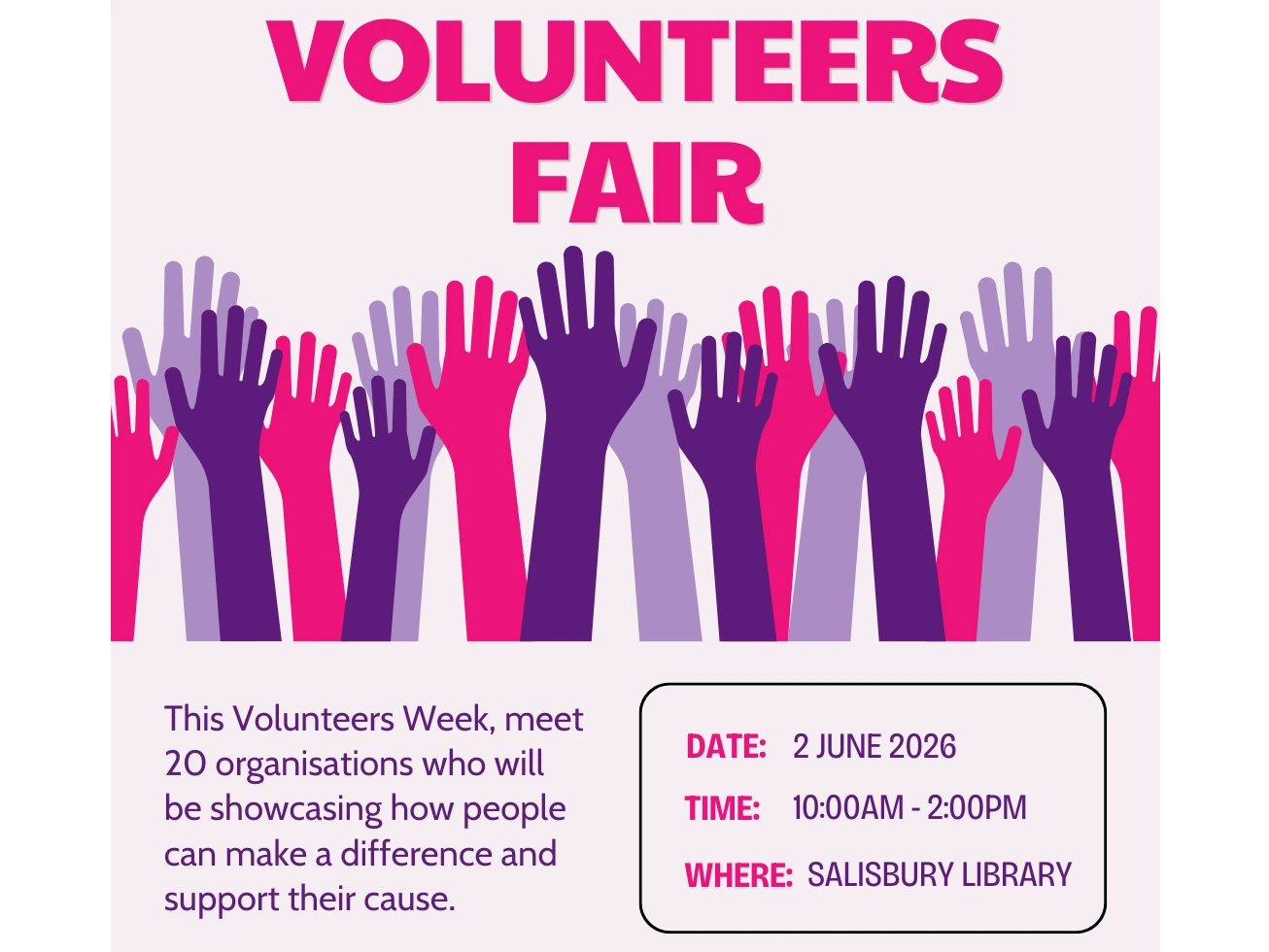 Wessex Community Action Volunteer Fair