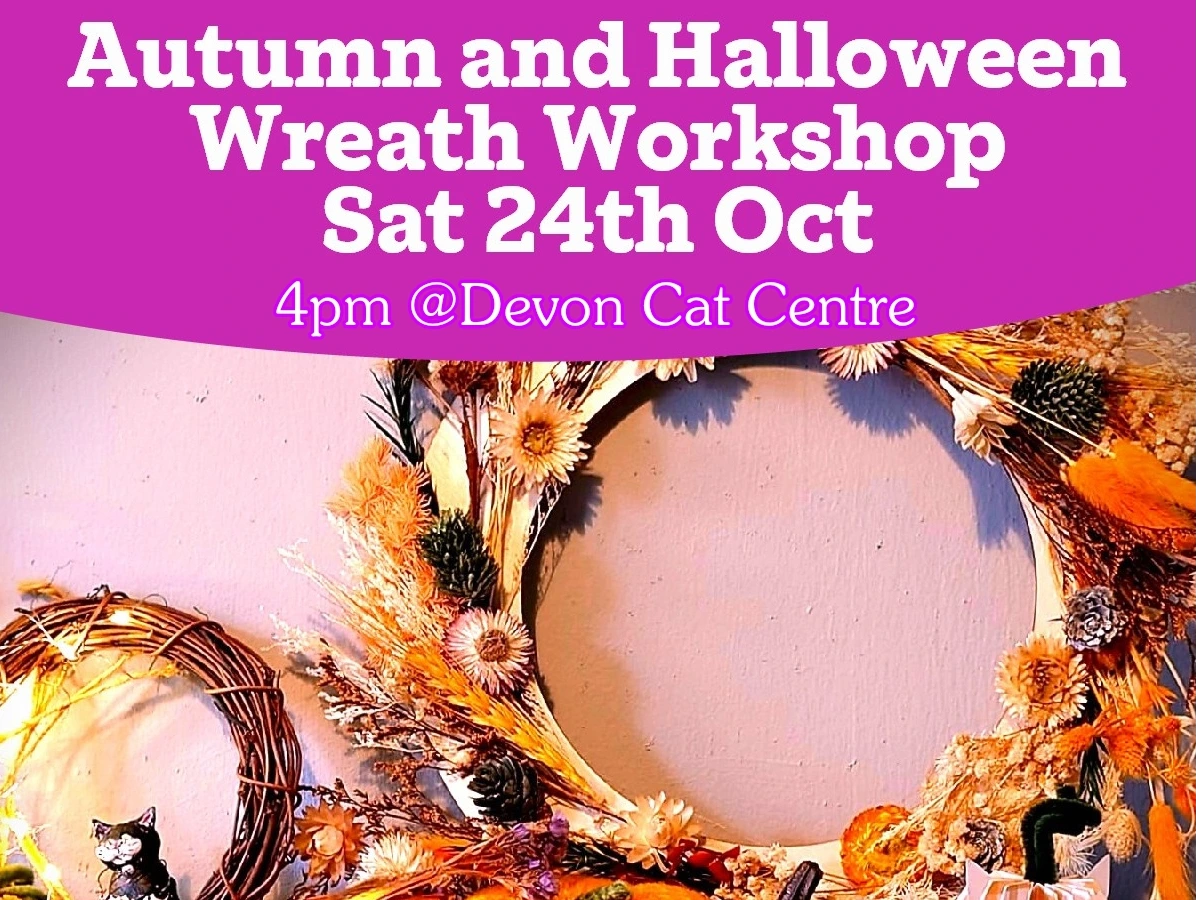 Autumn & Halloween Wreath Workshop