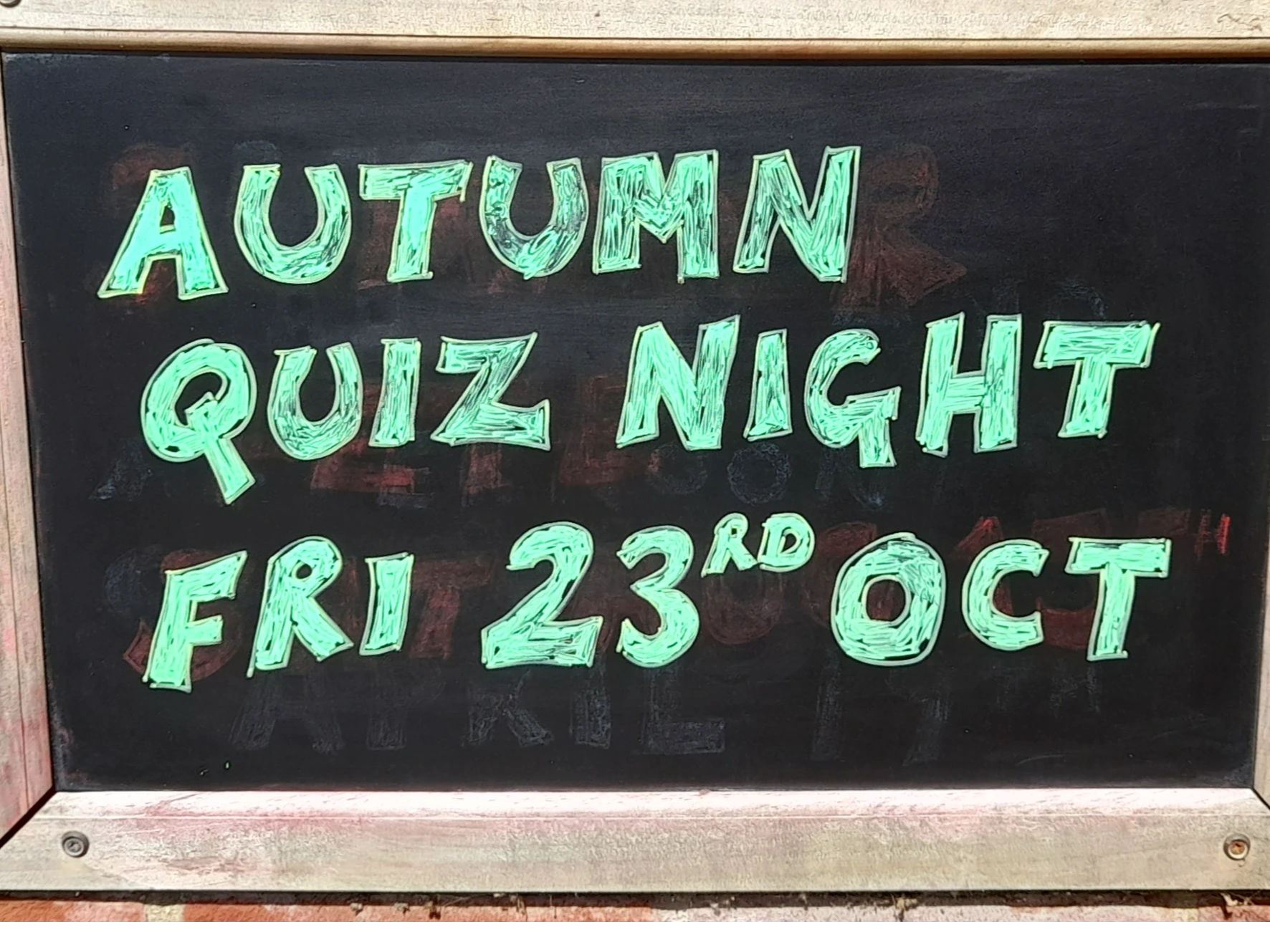 Autumn Quiz Night!