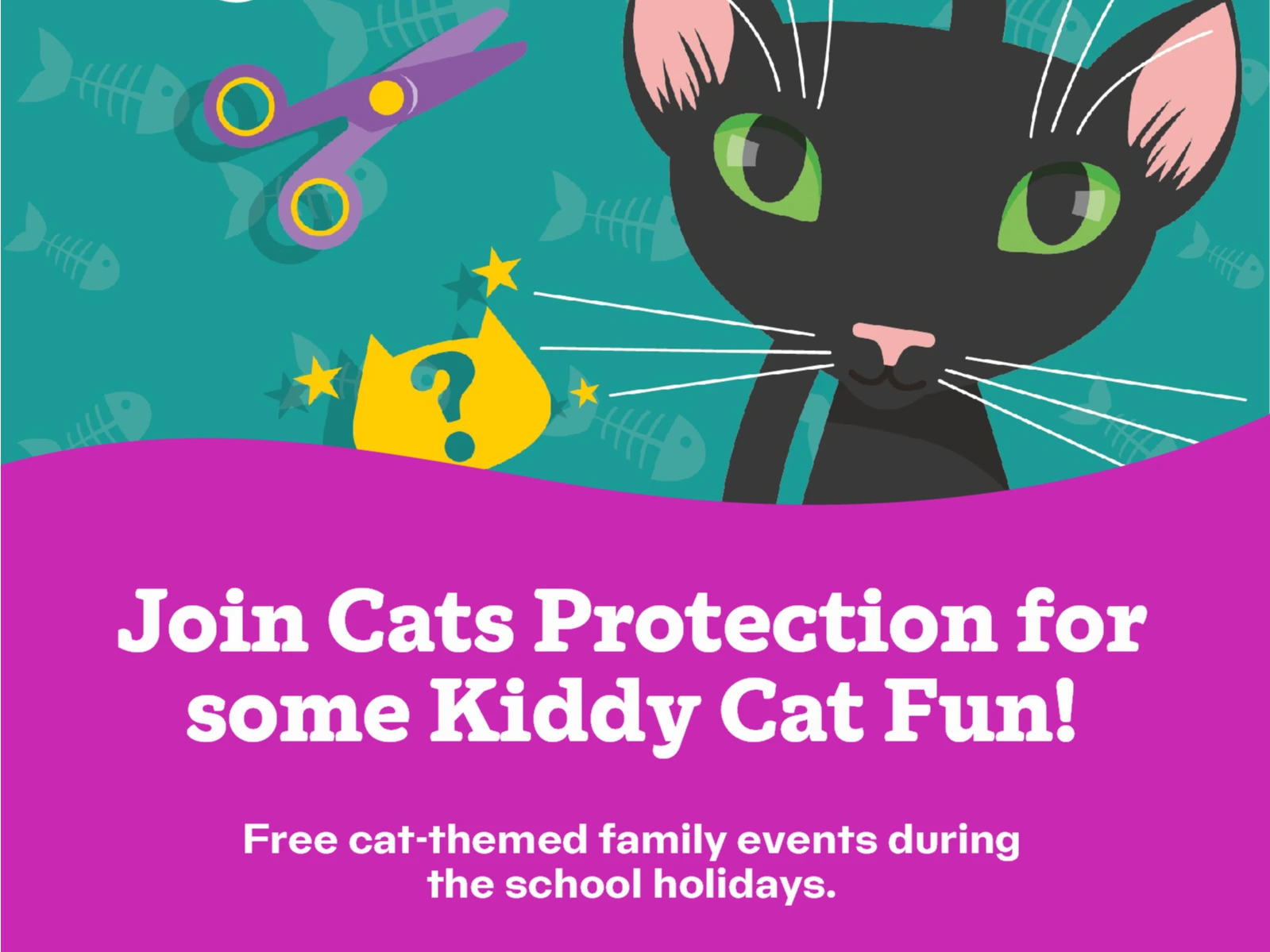 Join us at Cats Protection for some Kiddy Cat fun