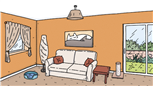 Interactive house plan image by Cats Protection Interactive house plan image by Cats Protection