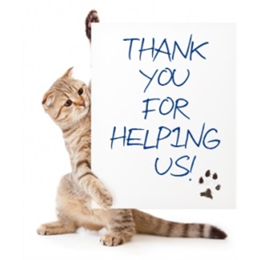 Thank you Pets Corner Thank you Pets Corner