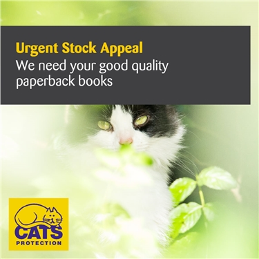 Donations needed for our shop - books