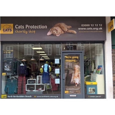 North Herts Cats Protection Shop NOW OPEN