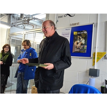 Cats Protection CEO bids fond farewell to Belfast Adoption Centre Cats Protection CEO bids fond farewell to Belfast Adoption Centre