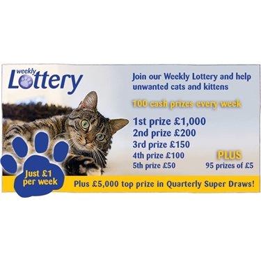 Join the cat lottery and support our branch
