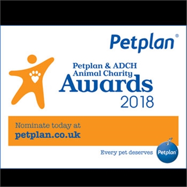 Petplan and the Association of Dogs and Cats Home (ADCH) Animal Charity Awards 2018